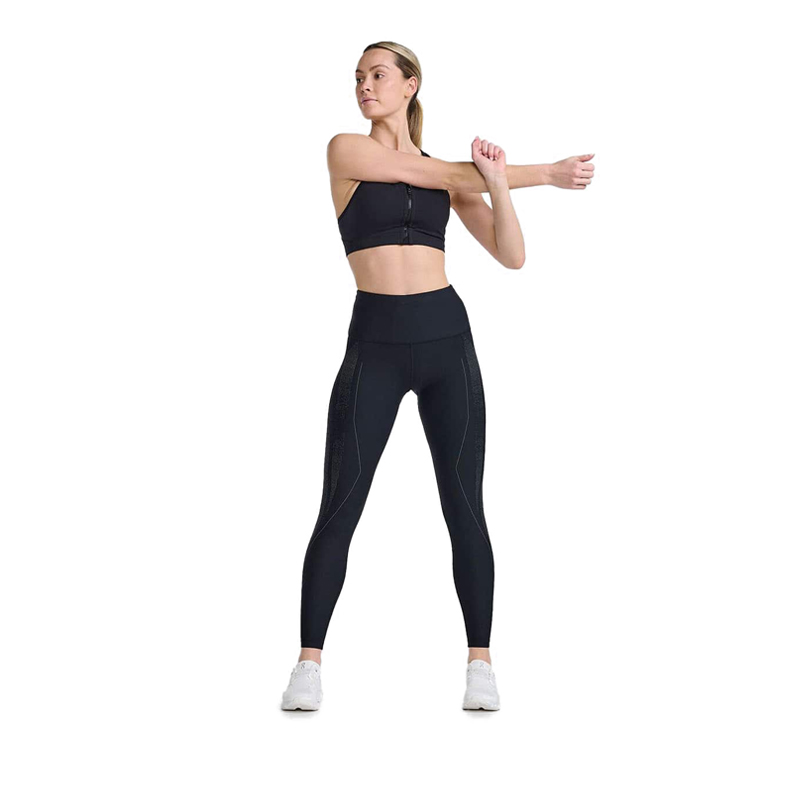 WOMEN AERO SCULPT HRISE COMP TIGHT - BLACK