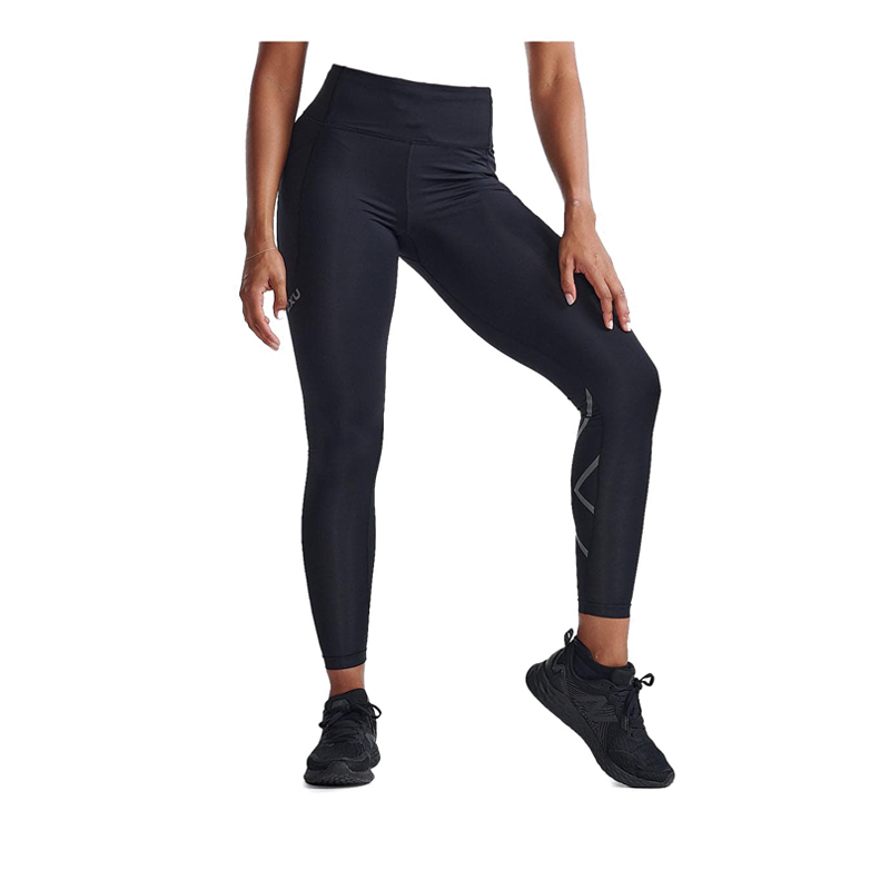 Womens Aero Hi-Rise Comp Tights - Black