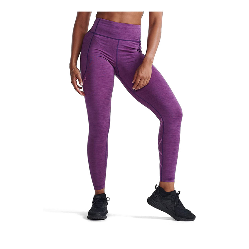 Womens Aero Hi - Rise Comp Tights - Purple
