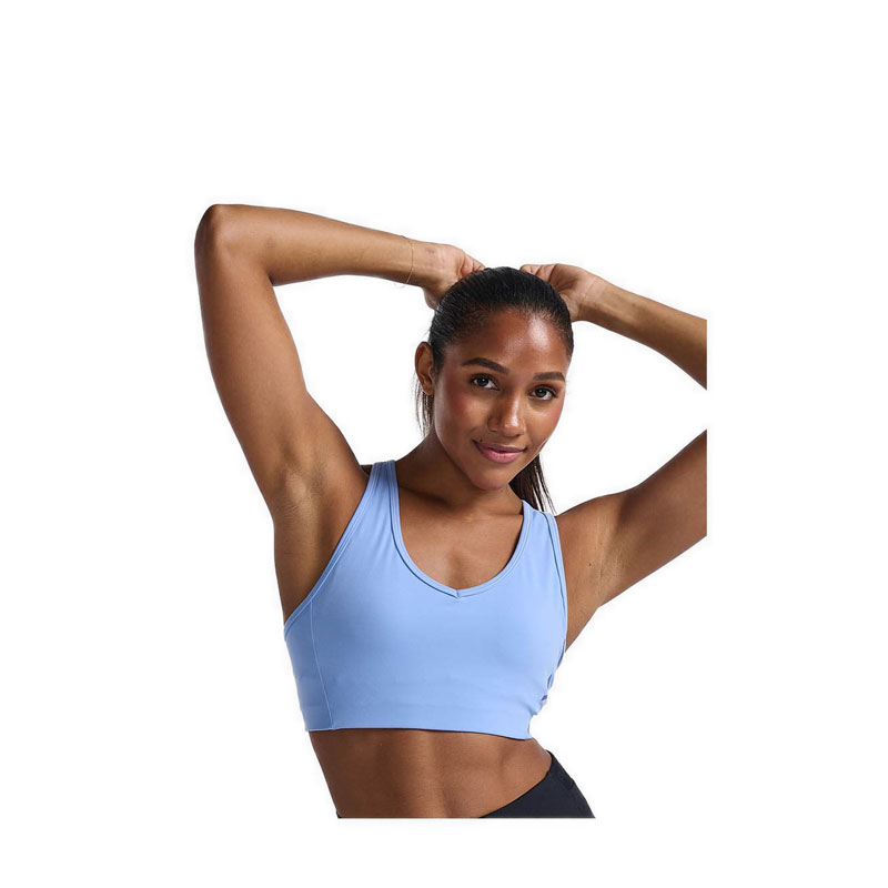 Womens Motion Racerback Bra - Pale Blue