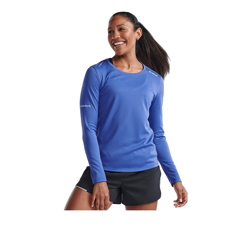Womens Aero Long Sleeve - Blue
