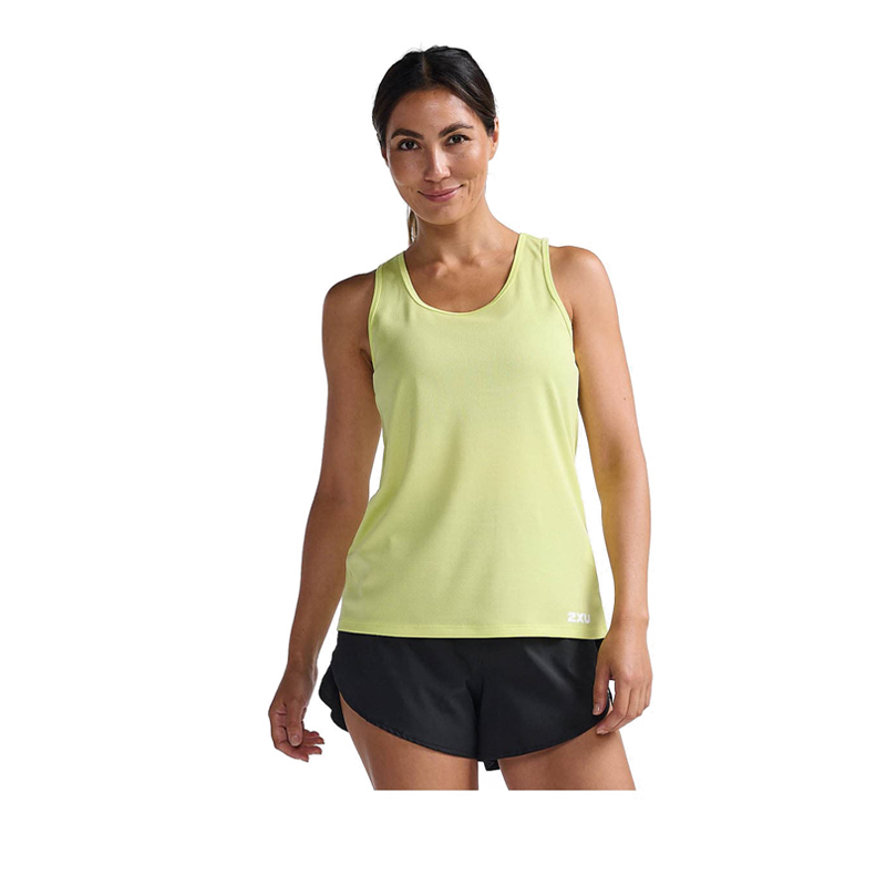 Womens Aero Singlet - Yellow