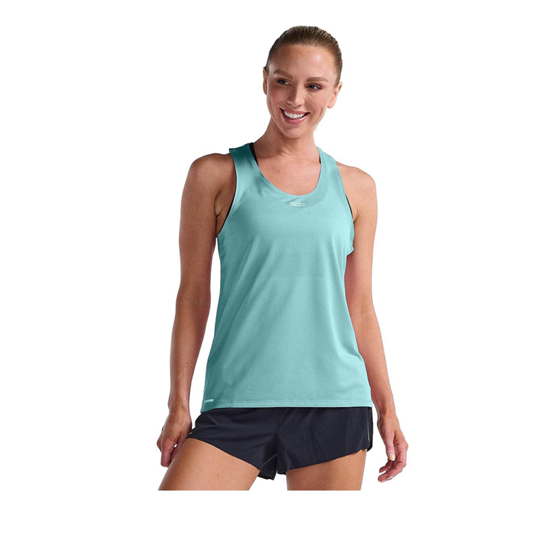 Womens Light Speed Tech Singlet - Teal
