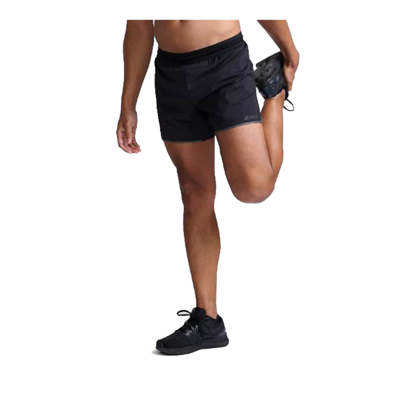 Men's Lt Spd Stash 5 In Short - Black