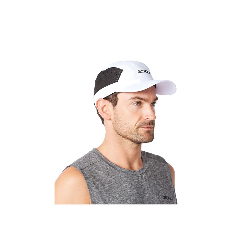 2XU Unisex Light Speed Cap - White