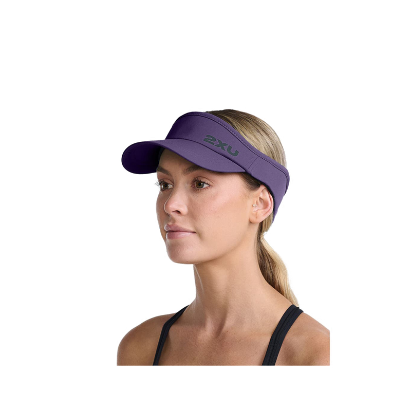 Unisex Run Visor - Purple