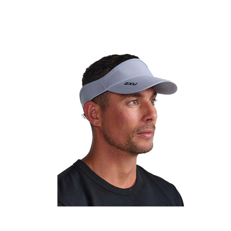 Unisex Run Visor - Light Blue