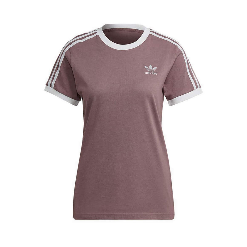 Adicolor Classics 3-Stripes Women's T-Shirt - Wonder Oxide
