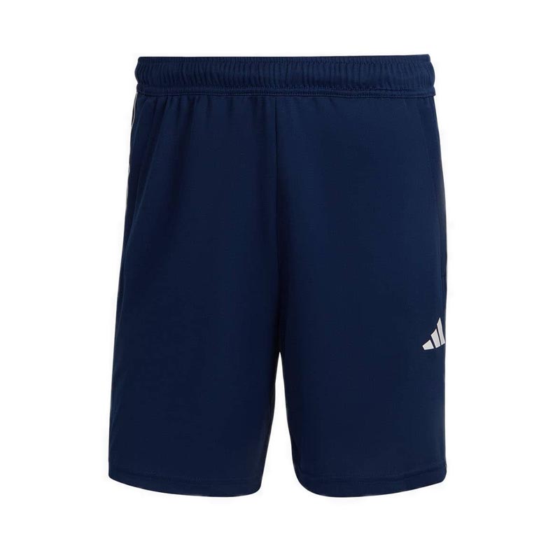 Train Essentials Piqué 3-Stripe men Training Shorts - dark blue