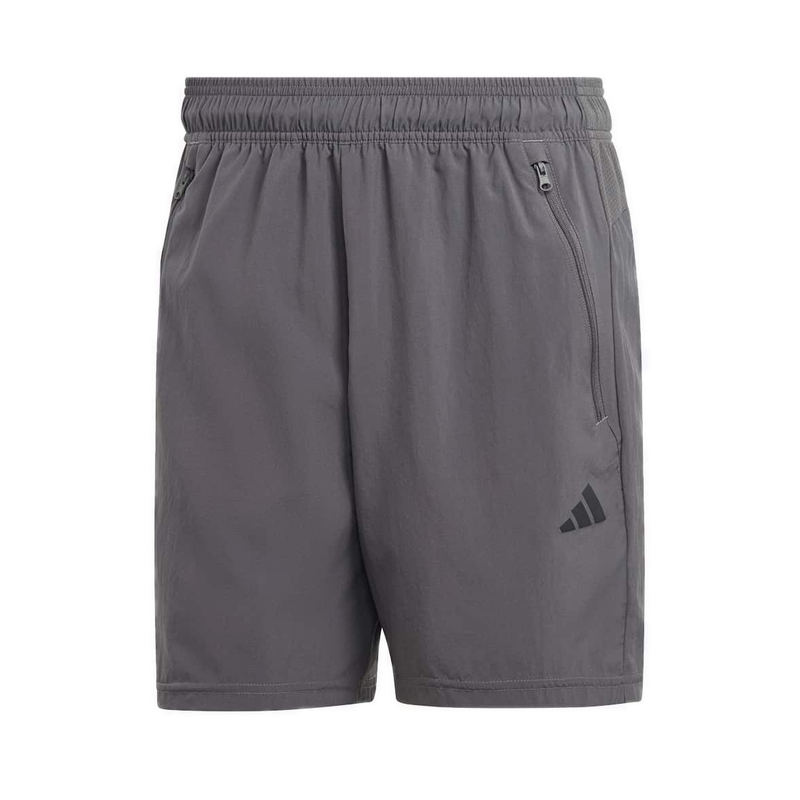 Train Essentials Men's Woven Training Shorts - Grey Five