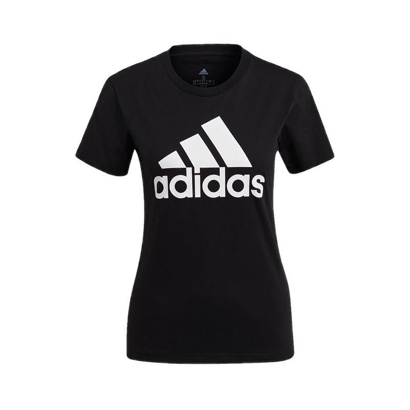 W BL T WOMEN'S TRAINING TEE - Black/White