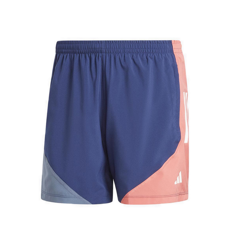Own The Run Men's Colorblock Shorts - Dark Blue