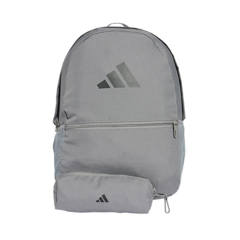 Unisex Backpack With Pencil Case - Grey Three