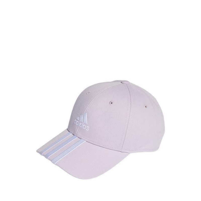 3-Stripes Cotton Twill Unisex Baseball Cap - Silver Dawn