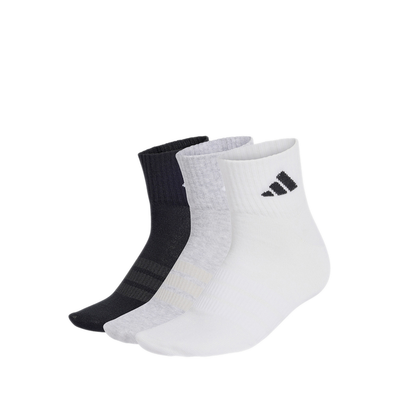 Thin&Light Sportswear Unisex Ankle Socks 3 Pair Pack

 - Medium Grey Heather