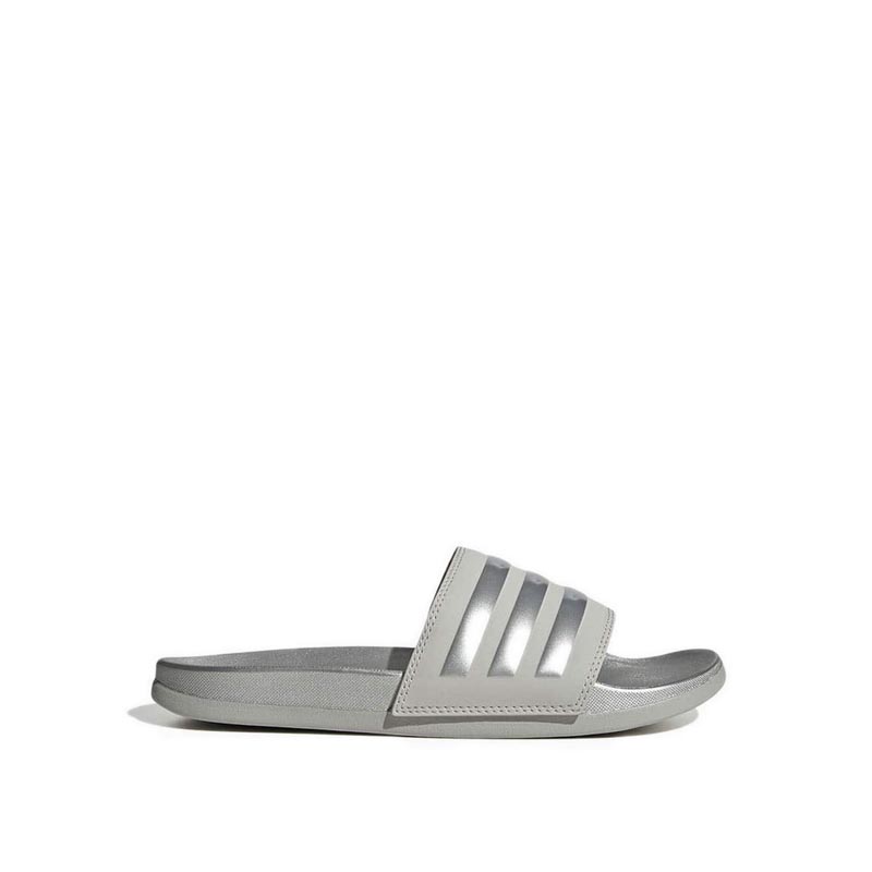 Adilette Comfort Slides Women's Sandals - Grey Two