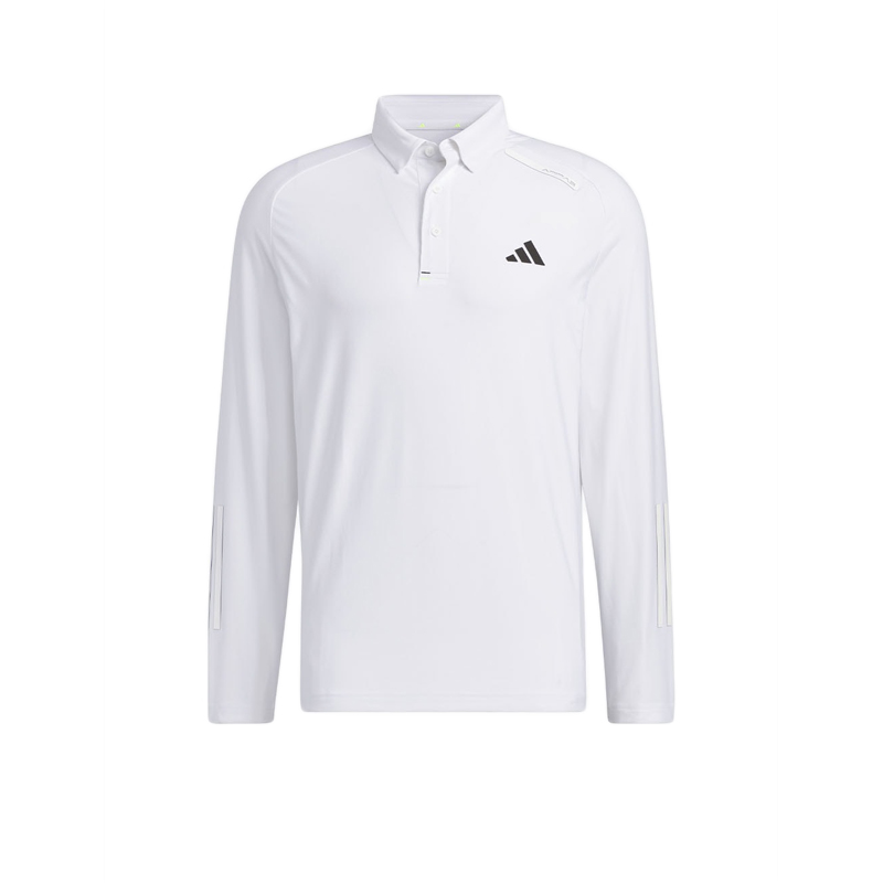 LONG SLEEVE POLO MEN'S - WHITE