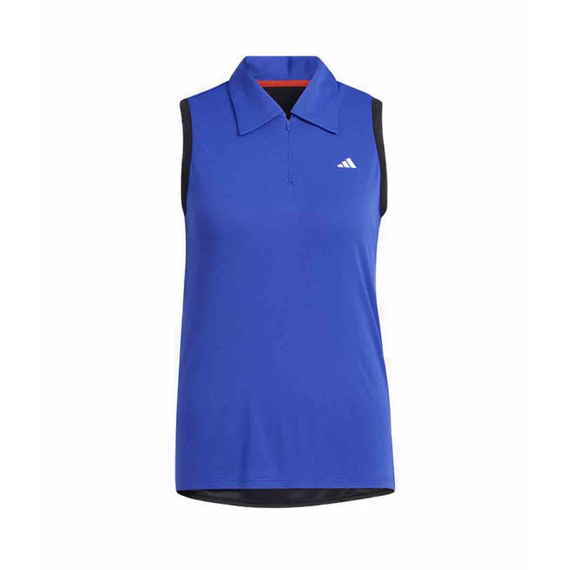 ULTIMATE365 TOUR HEAT.RDY SLEEVELESS WOMEN'S POLO - BLUE