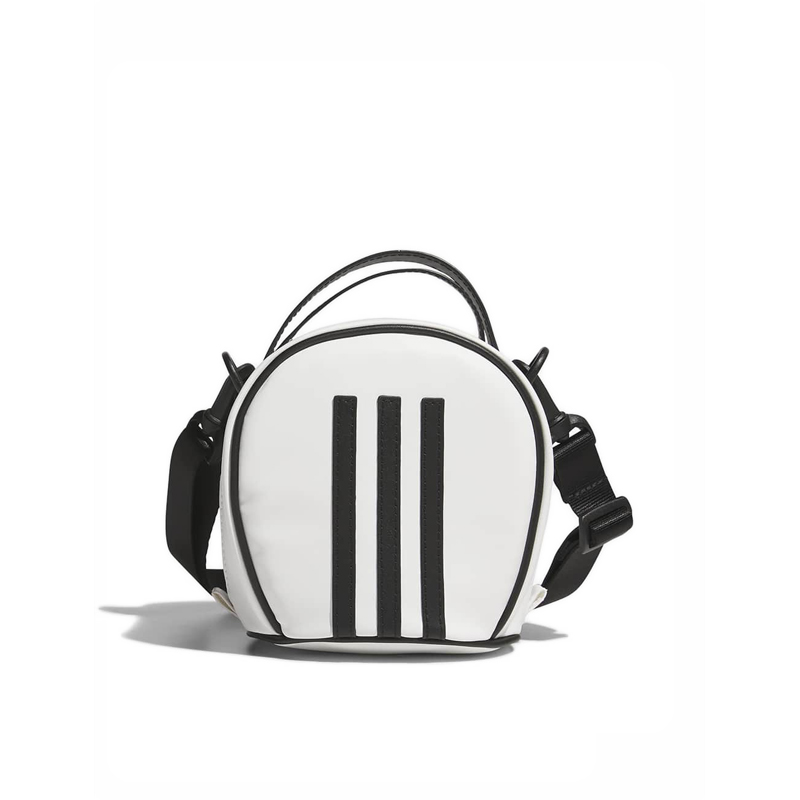 3 STRIPES POUCH BAG WOMEN'S - WHITE BLACK