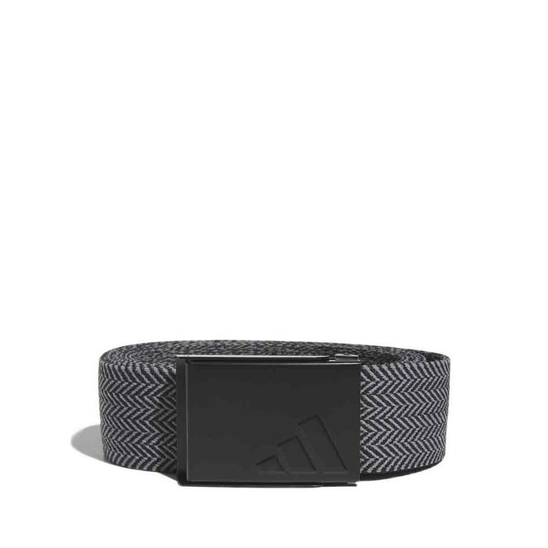 GOLF STRETCH REVERSIBLE HEATHER WEBBING BELT MEN'S - BLACK