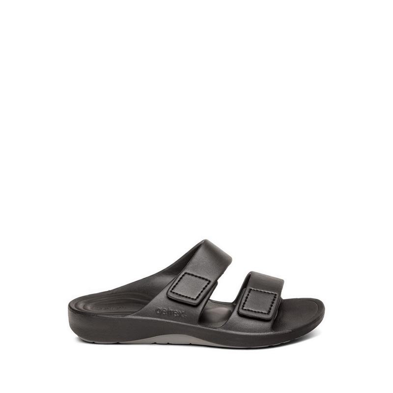 Milos Orthotic Men's Slides - BLACK