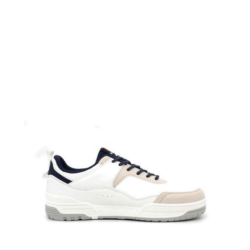 Bravy Men's Skate Shoes- White/Navy