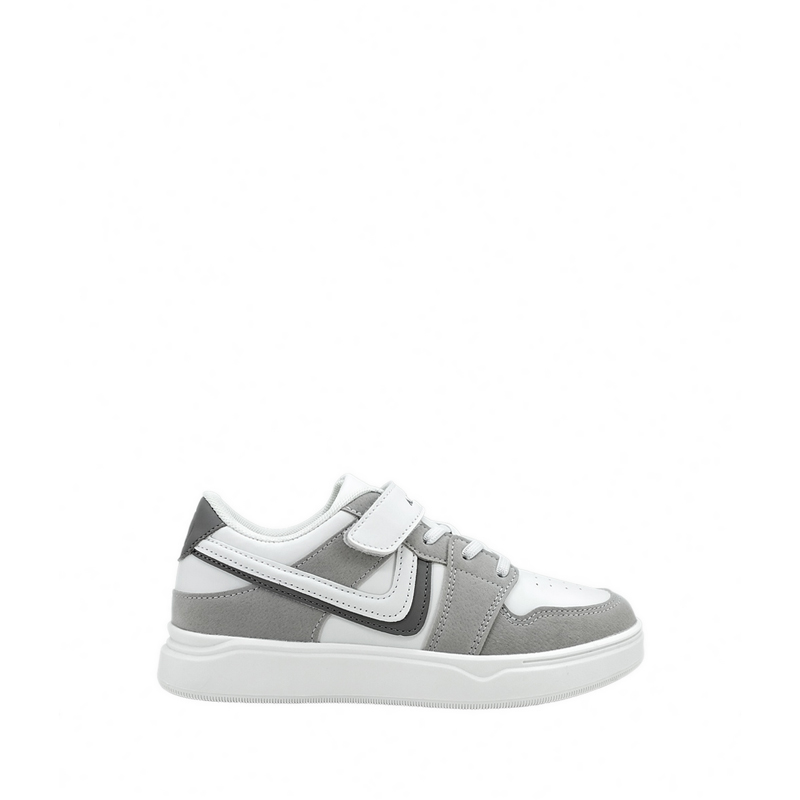 Cale Jr Boys Sneakers Shoes- Grey