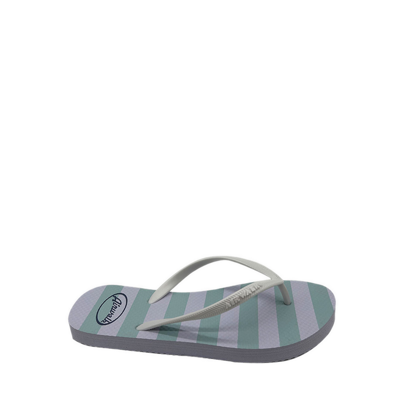 Betty Women's Flip Flop Sandals - Blue Stripe