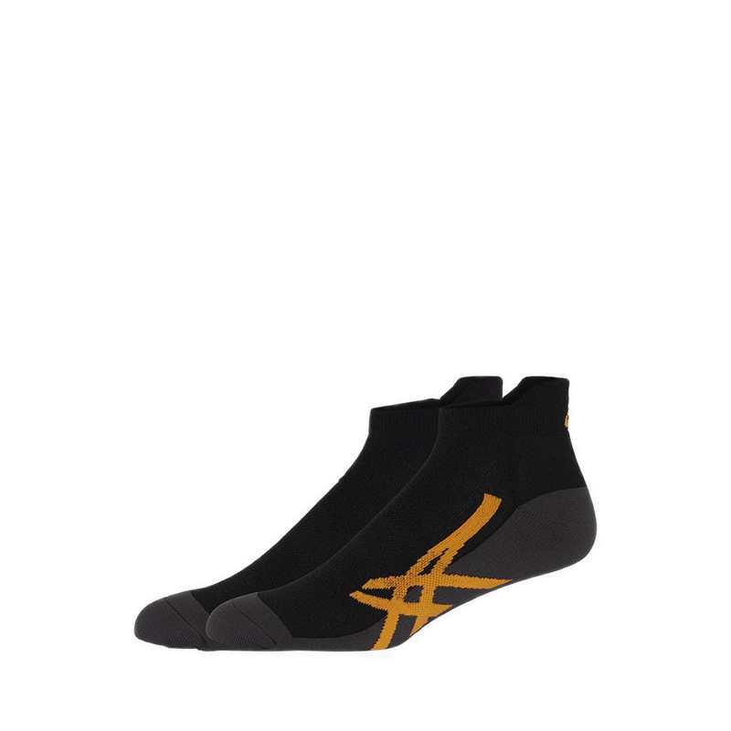 Cushion Single Tab Unisex Socks - Black