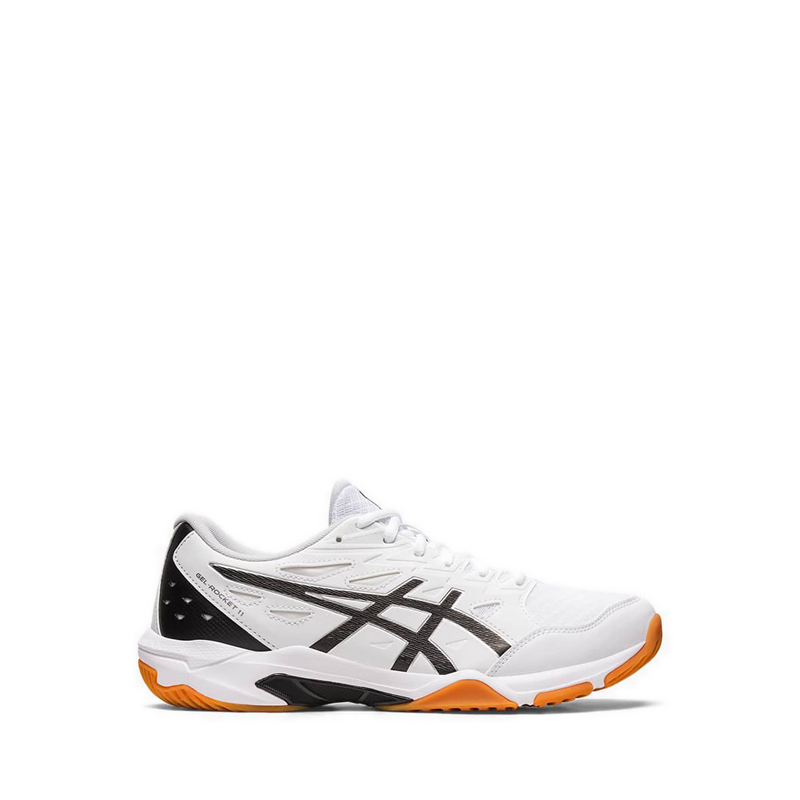 Gel-Rocket 11 Badminton Men Standard Shoes - White/Pure Silver