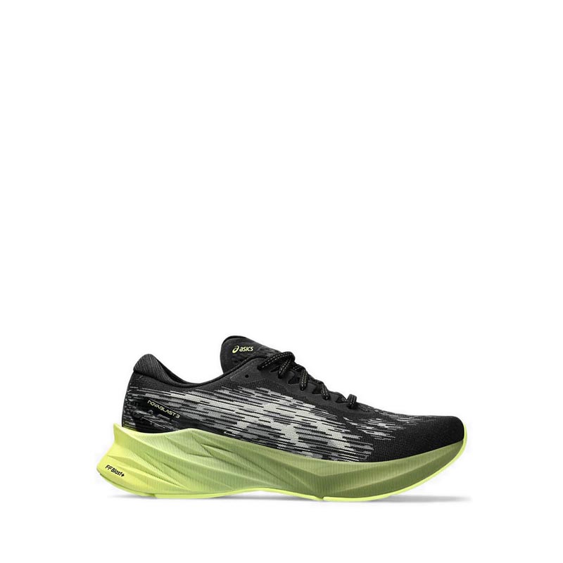 Novablast 3 Men Standard Running Shoes - Black/Dried Leaf Green