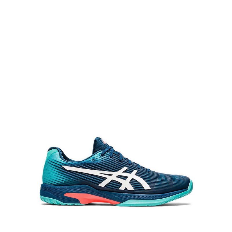 SOLUTION SPEED FF Men's Tennis Shoes - Blue/White