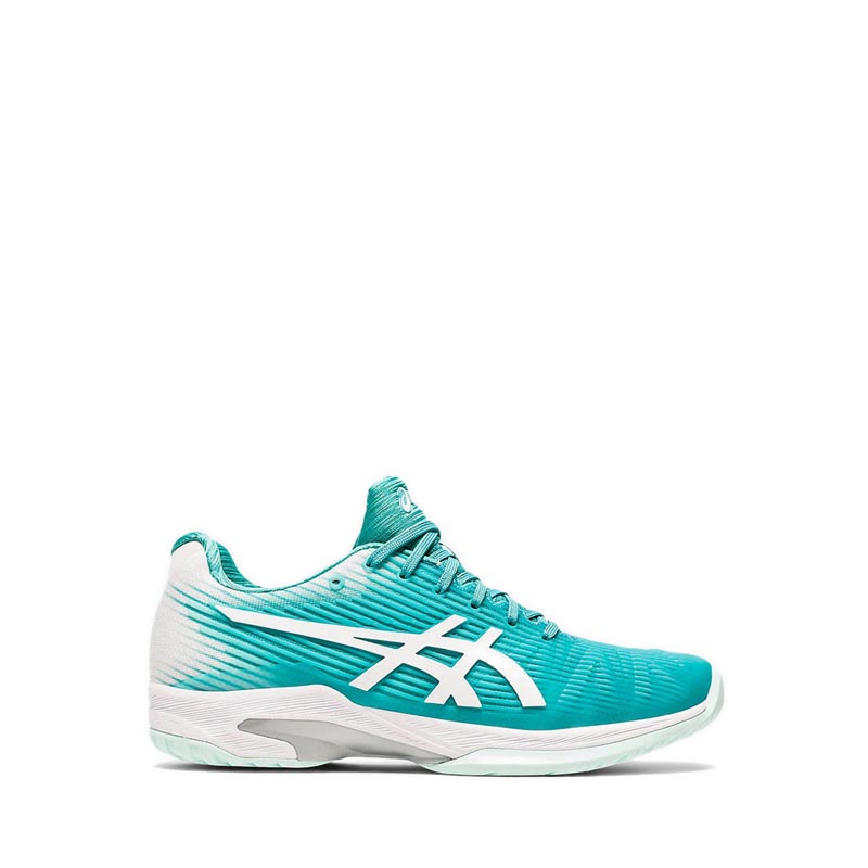 SOLUTION SPEED FF Women's Tennis Shoes - Cyan/White