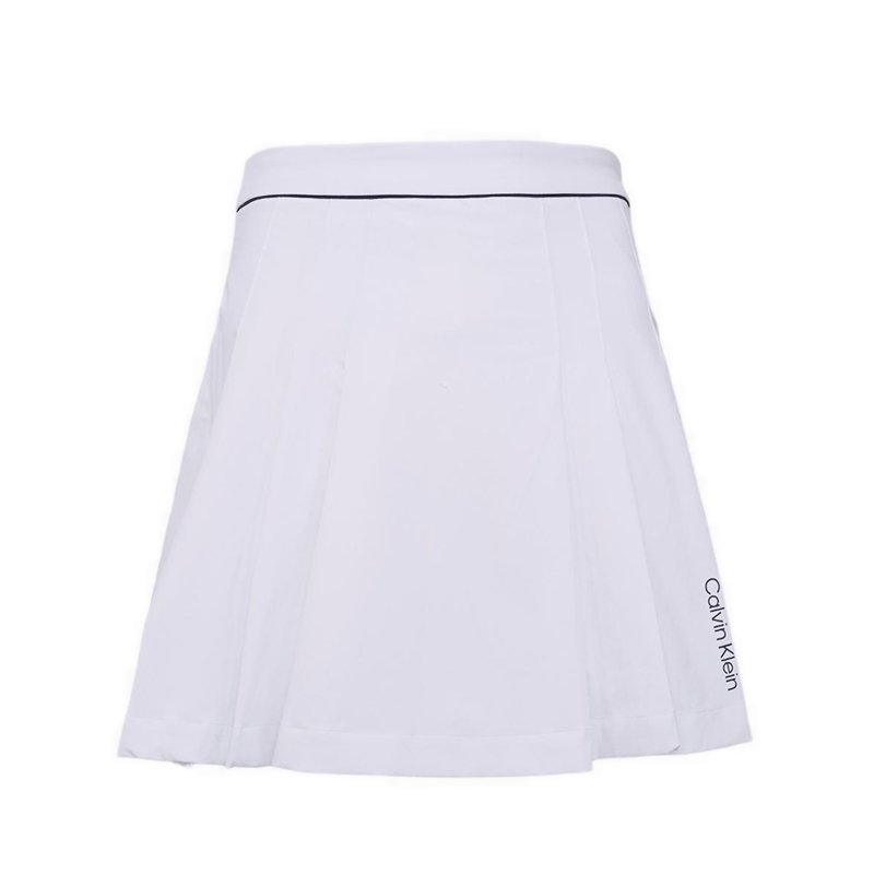 Skylar Pleated Women's Skort - White