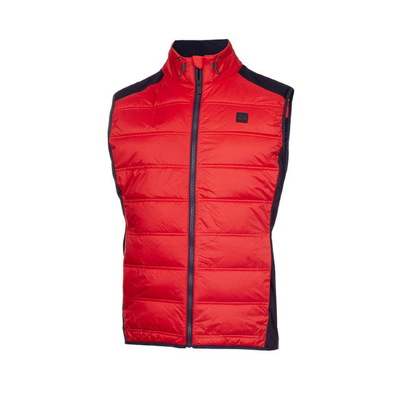 RANGEWOOD FULL ZIP HYBRID GILET OUTERWEAR MEN'S - BLUE