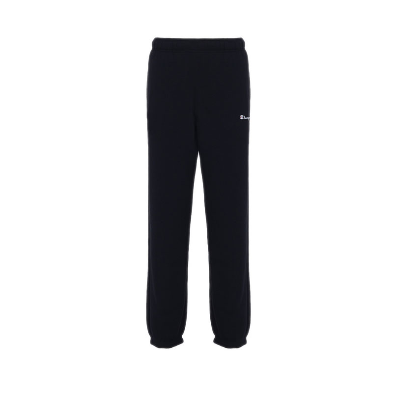 Men's Elastic Rib Cuff Pants - Black