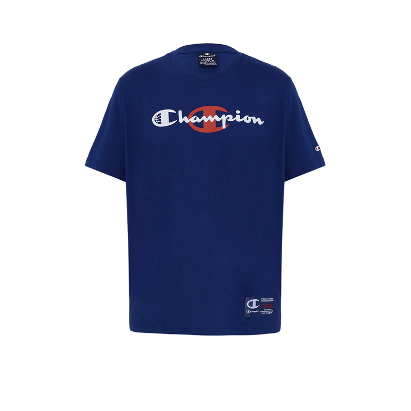 Men's Crewneck Tee - Blue