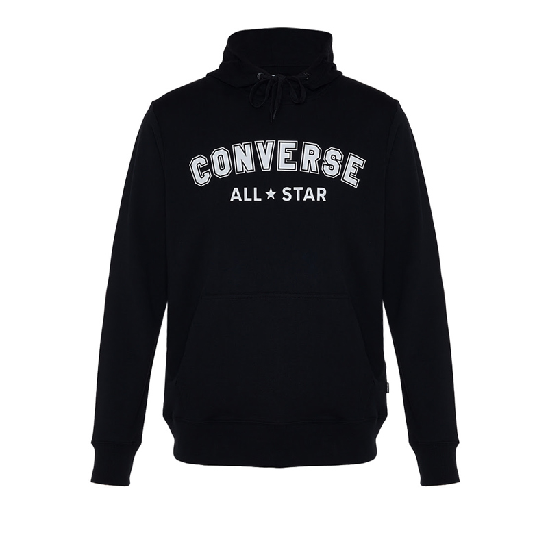 Go-To Wordmark Standard-Fit Fleece Men's Pullover Hoodie -  Black