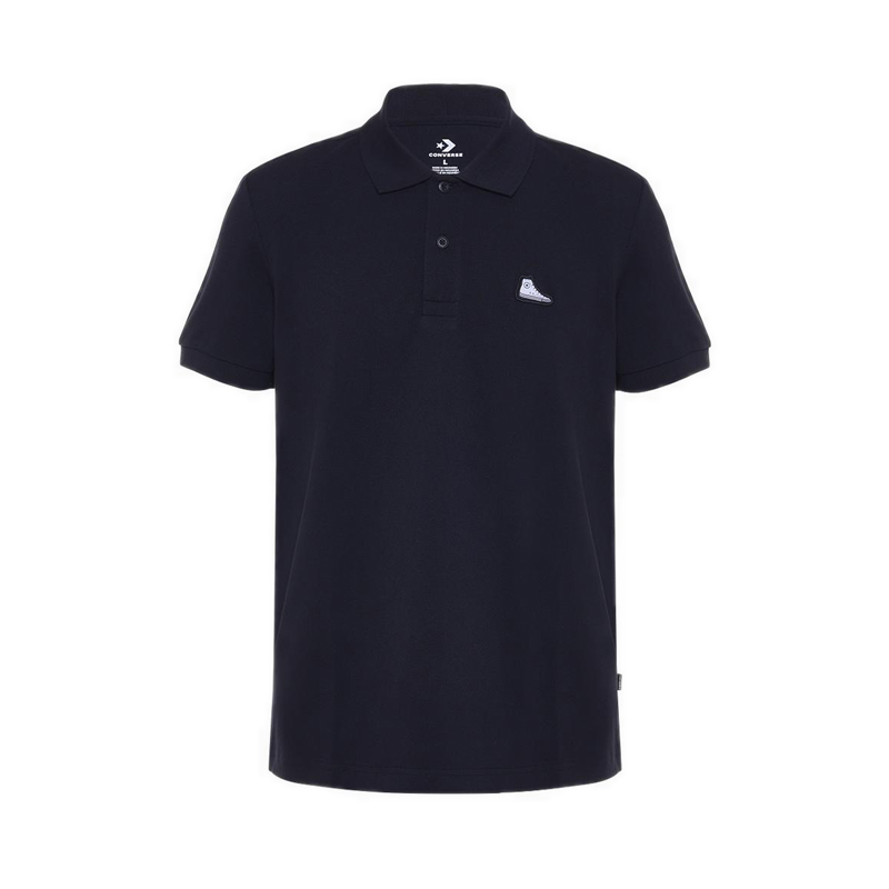 Sneaker Patch Men's Polo - Black