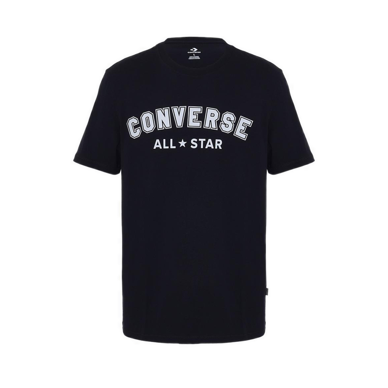 Standard Fit All Star Center Front Men's Tee - Black