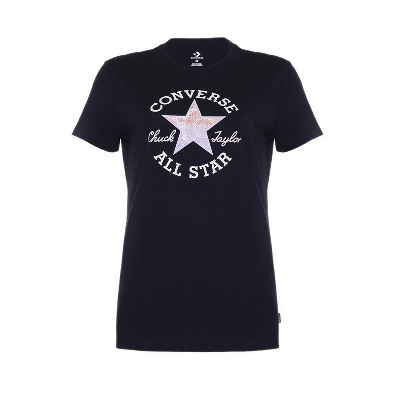 Chuck Taylor Patch Women's T-Shirt -  Black