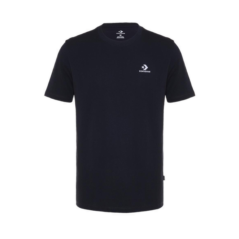 Go-To Embroidered Star Chevron Standard-Fit Men's T-Shirt -  Black