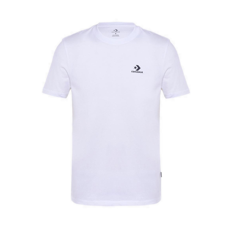 Go-To Embroidered Star Chevron Standard-Fit Men's T-Shirt - White