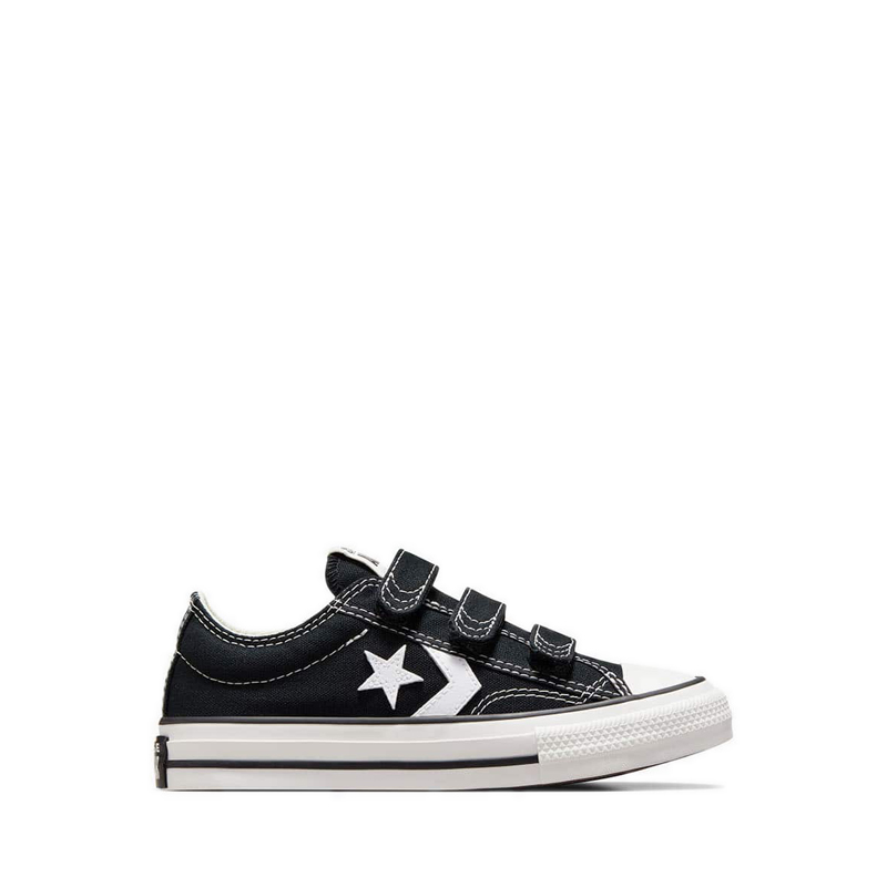 Star Player 76 Easy-On Boys's Sneakers - Black/Vintage White/Egret
