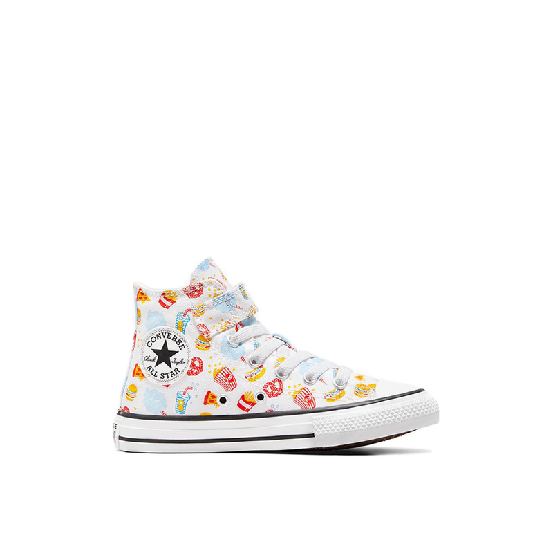 CTAS 1V Girl's Sneakers - White/Amarillo/Black