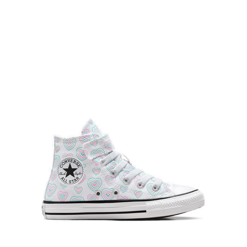 CTAS 1V Girl's Sneakers - White/Oops Pink/White
