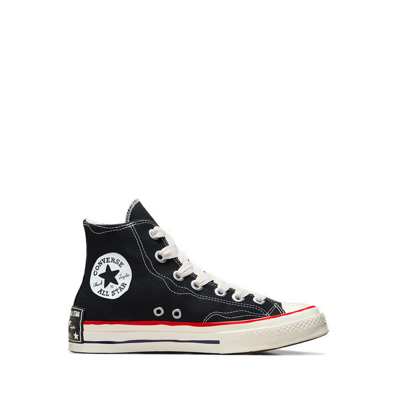 Chuck 70 Unisex Sneakers - Black/White/Red