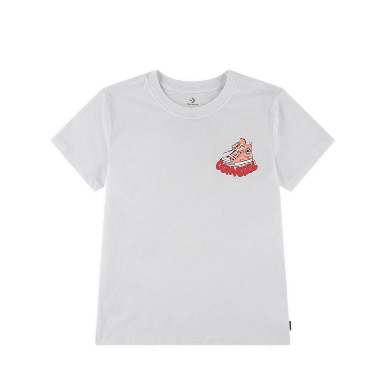 Bubble Girl's T-Shirt - White