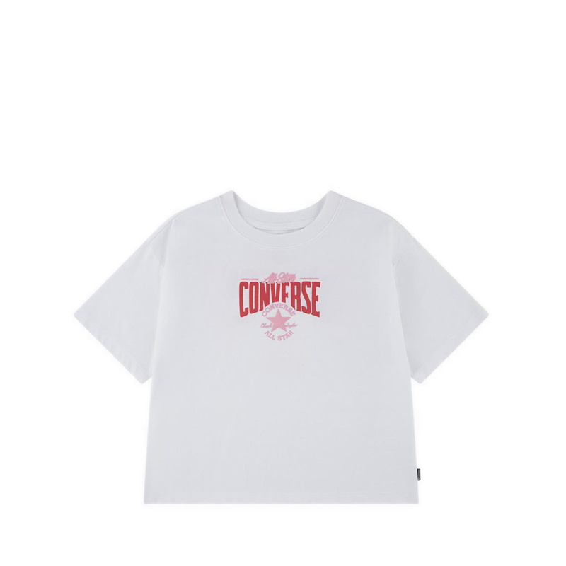 Boxy Girl's T-Shirt - White