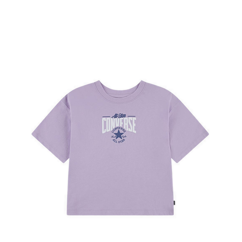 Boxy Girl's T-Shirt - Magenta